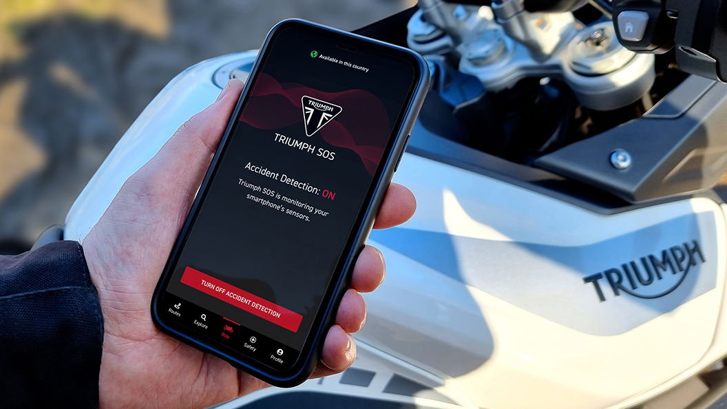 Triumph SOS app